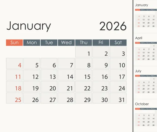 Ocak Ayı Özel Günler: 2026