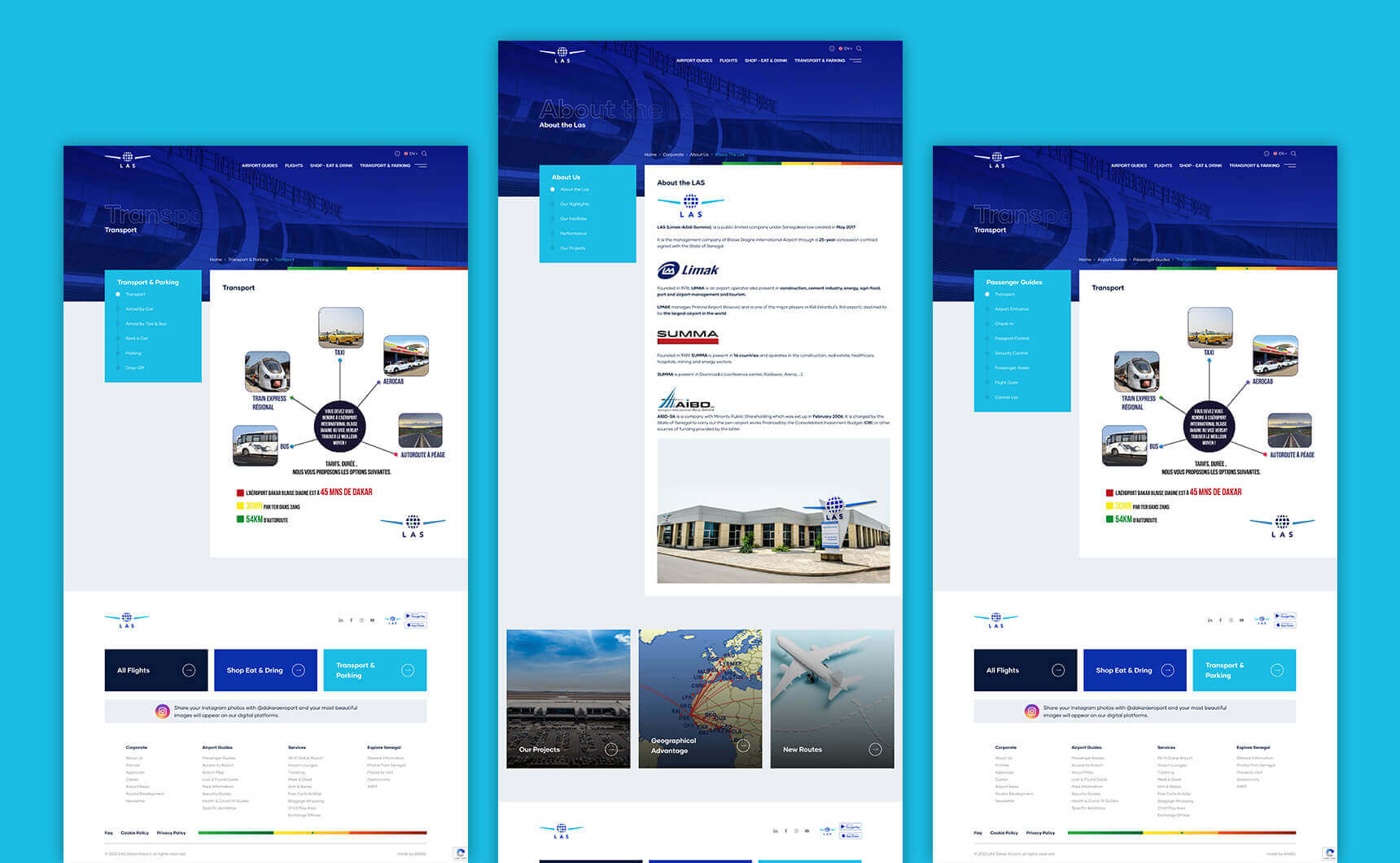 Dakar Aeroport-2 - wrinting 1-3 - web promo-5 - website-page-6 - app-mockup-7- home-page-8 - type-9 - color-10 - web-pages